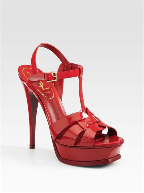 red ysl sandals|ysl sandals men.